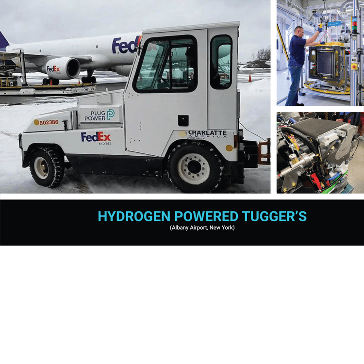 Hydrogen powered tuggers