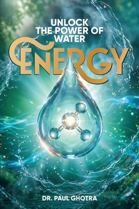 Unlock the Power of Water book cover by Dr. Paul Ghotra