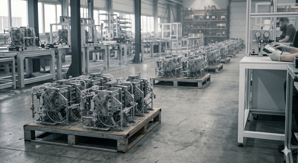 Scaled production manufacturing