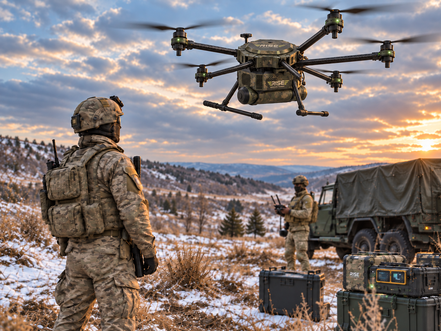 Rise Mission Power systems in field deployment