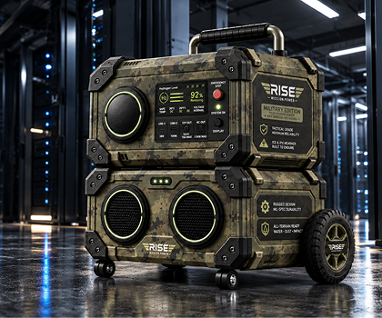 Camo Mission Power System installed in a data center